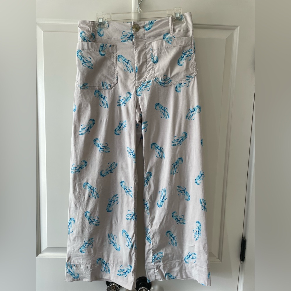 Anthropologie Maeve Colette Lobster Pants Size 28 Excellent! - Picture 5 of 8